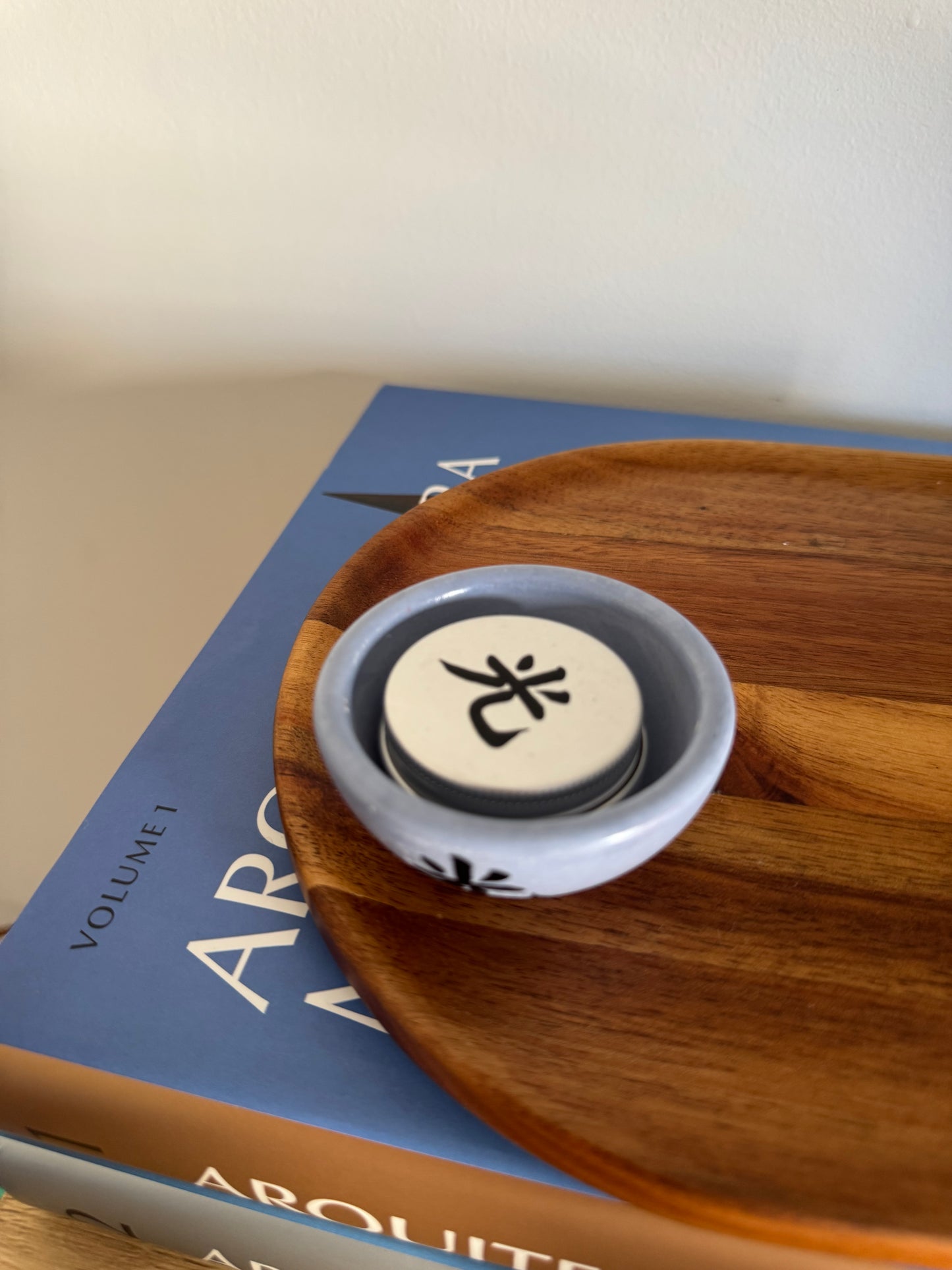 Tealight azul pastel - Edição black week