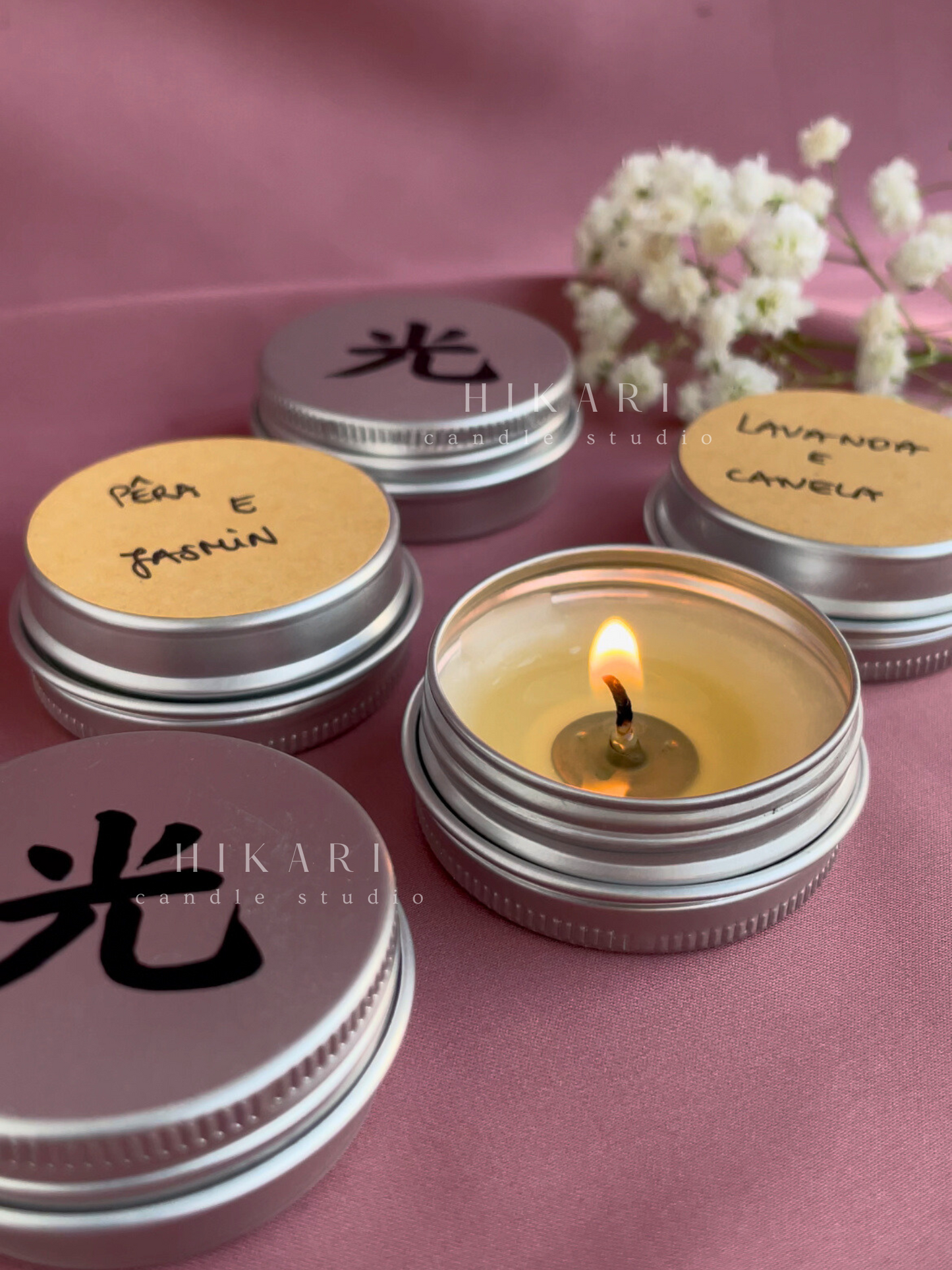 Tealights HIKARI (Pack 3)