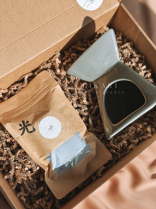 Coffret Wax melts & queimador