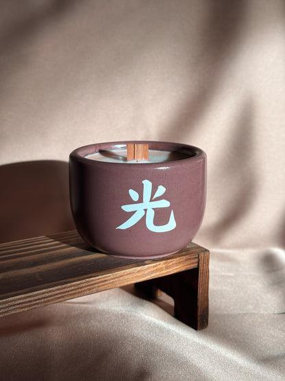 Vela pequena bordô - Edição black week