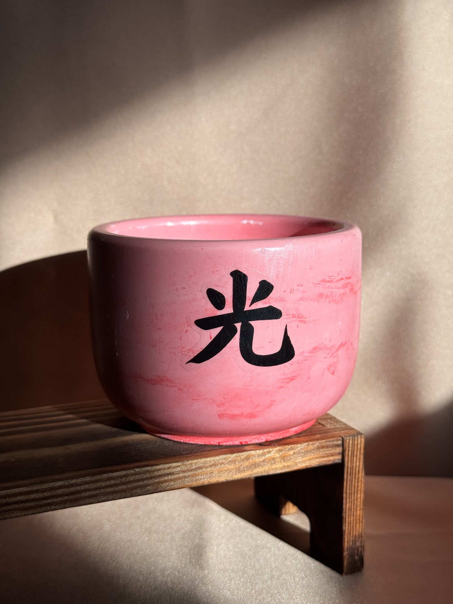 Vela média rosa - Edição black week