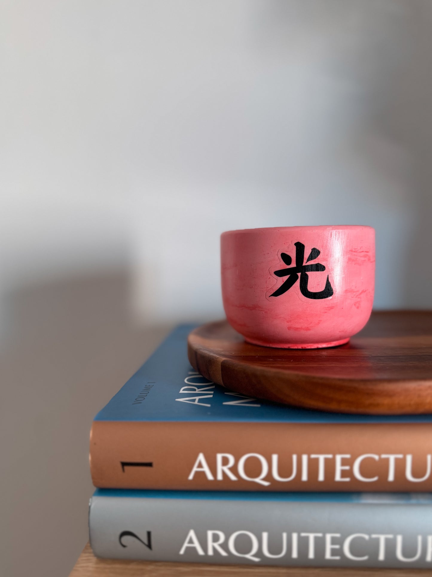 Vela média rosa - Edição black week