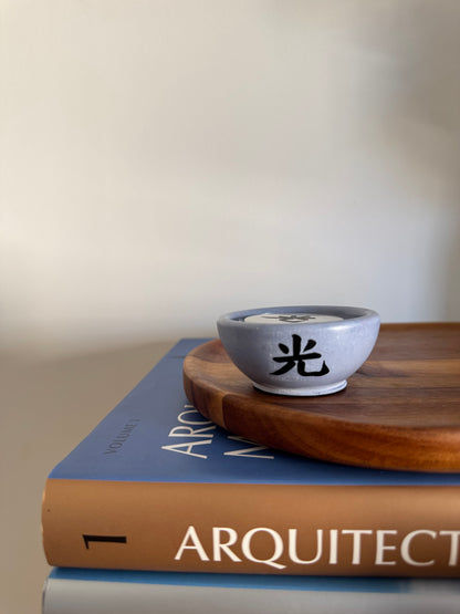 Tealight azul pastel - Edição black week