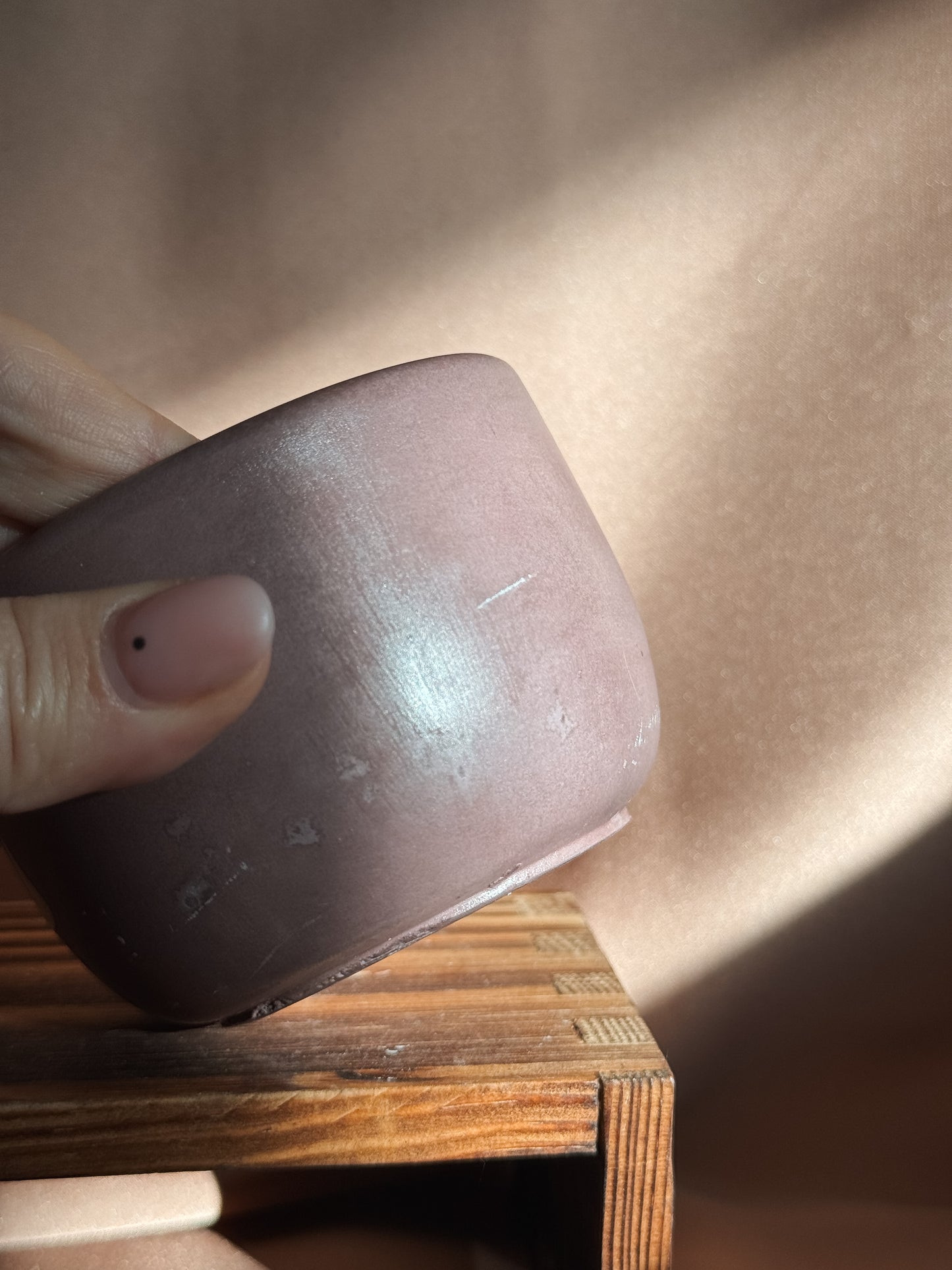 Vela pequena bordô velho - Edição black week