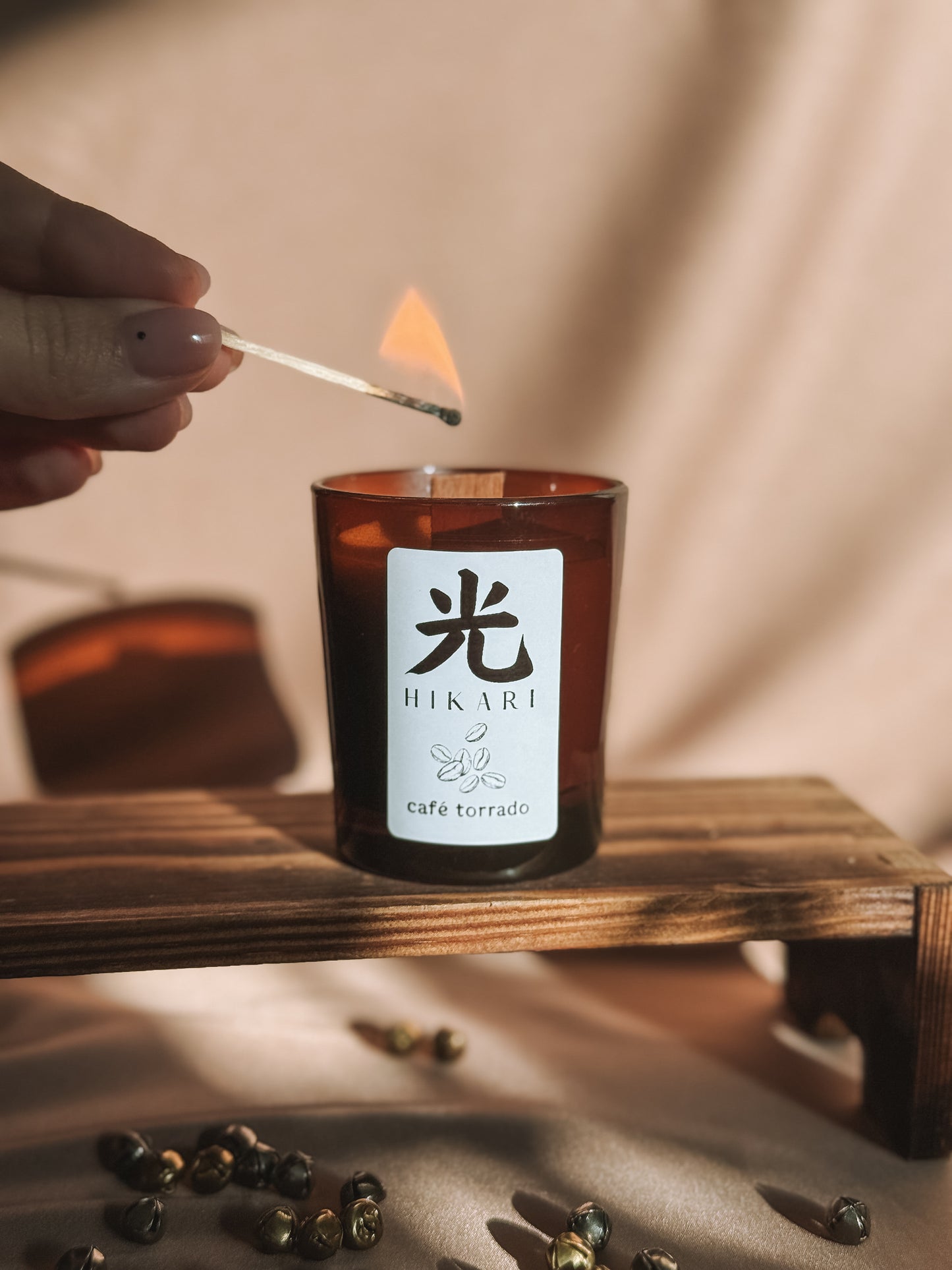 Vela em copo vidro 9cl