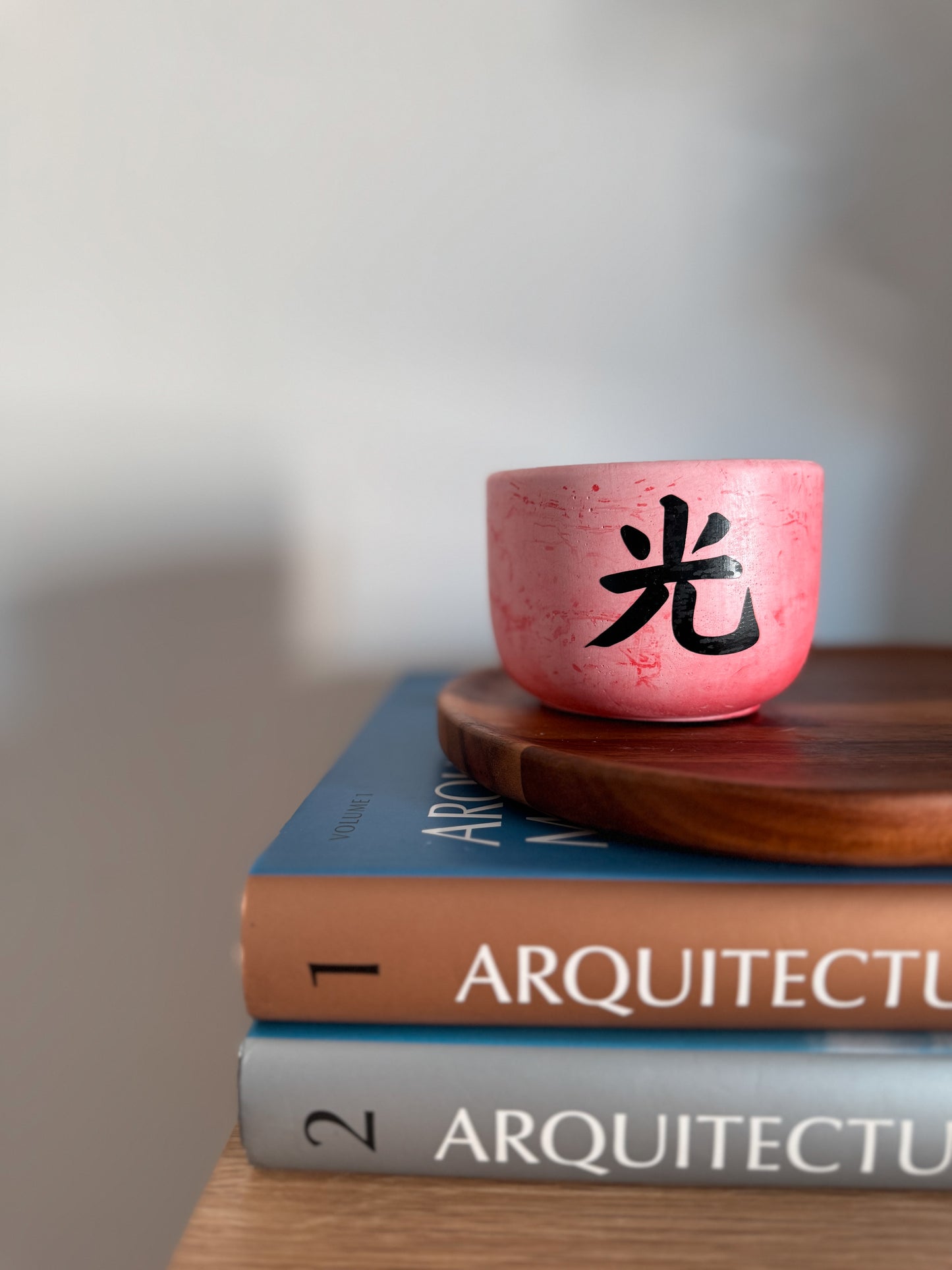 Medium pink candle - Black Week edition