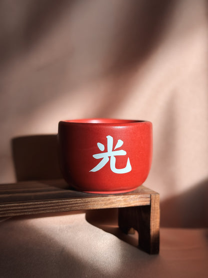 Vela pequena vermelha - Edição black week