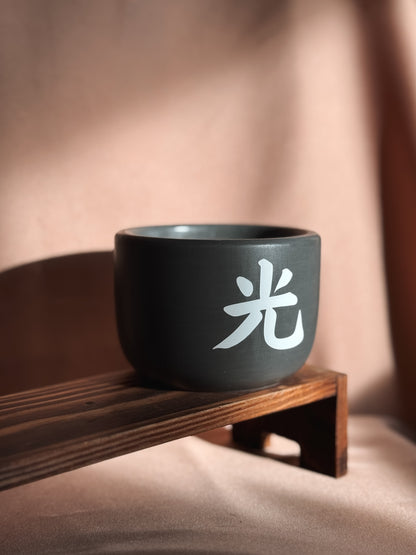 Medium gray candle - Black week edition