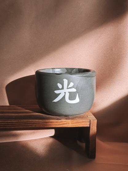 Vela pequena cinza - Edição black week