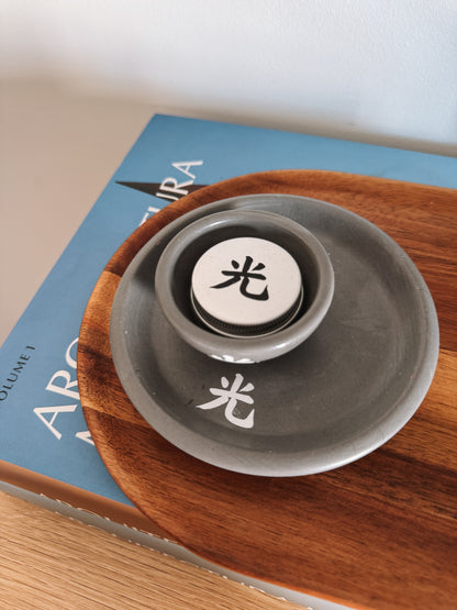 Conjunto cinza - Edição black week