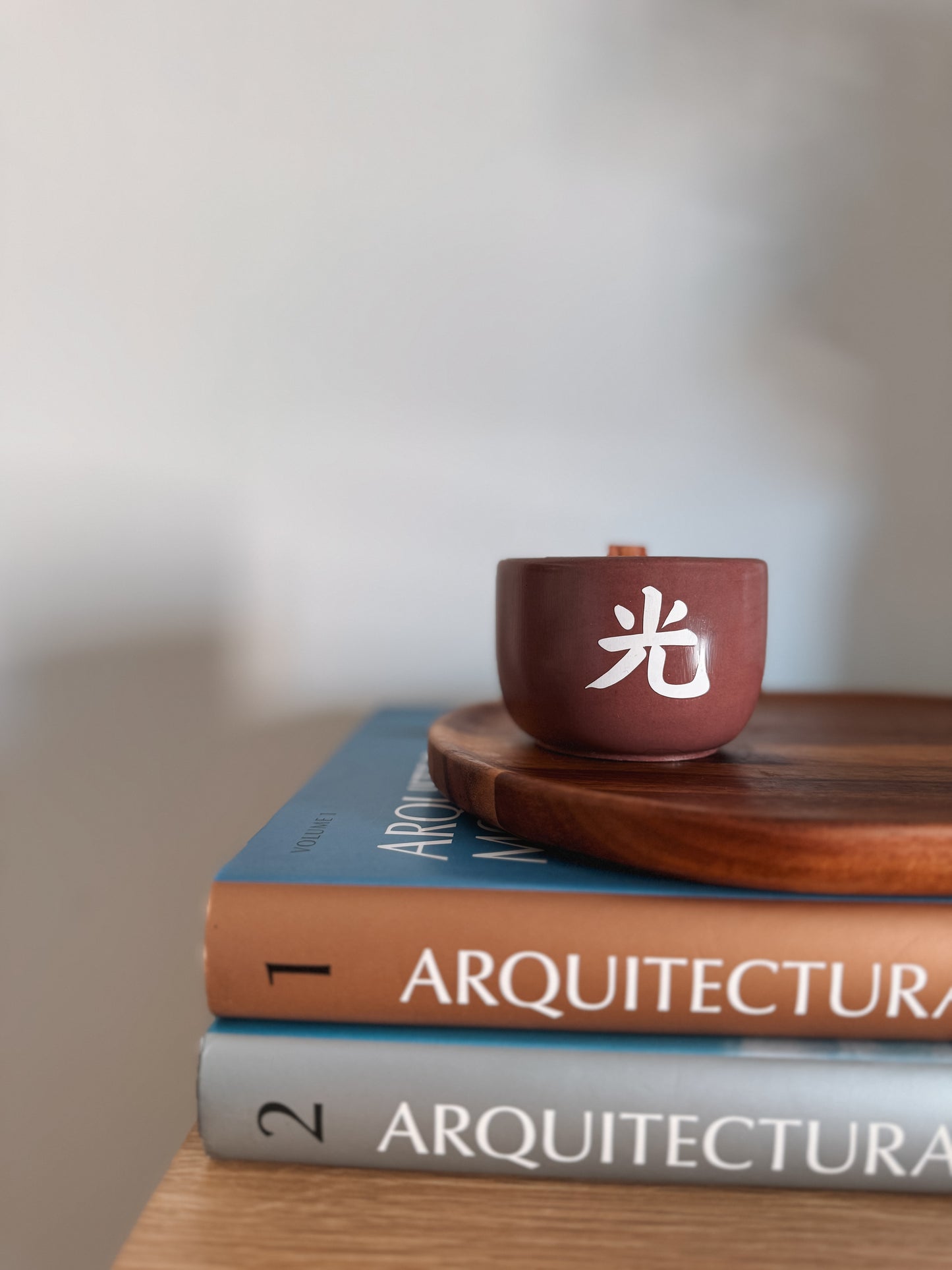 Vela pequena bordô - Edição black week