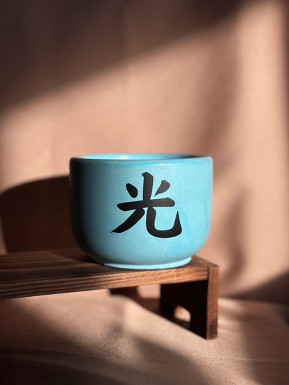 Medium blue candle - Black week edition