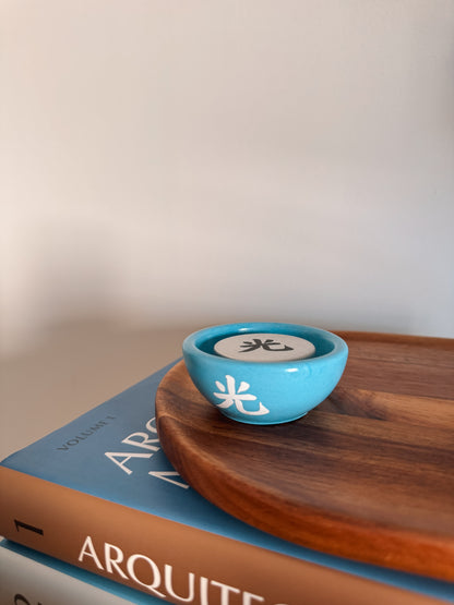 Tealight azul - Edição black week