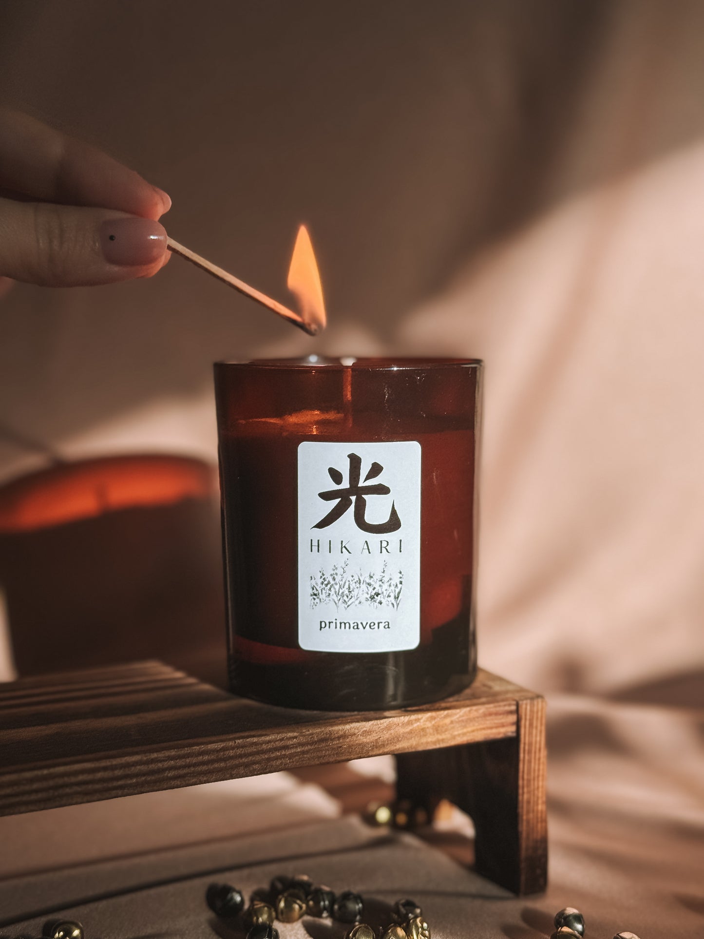 Vela em copo vidro 20cl