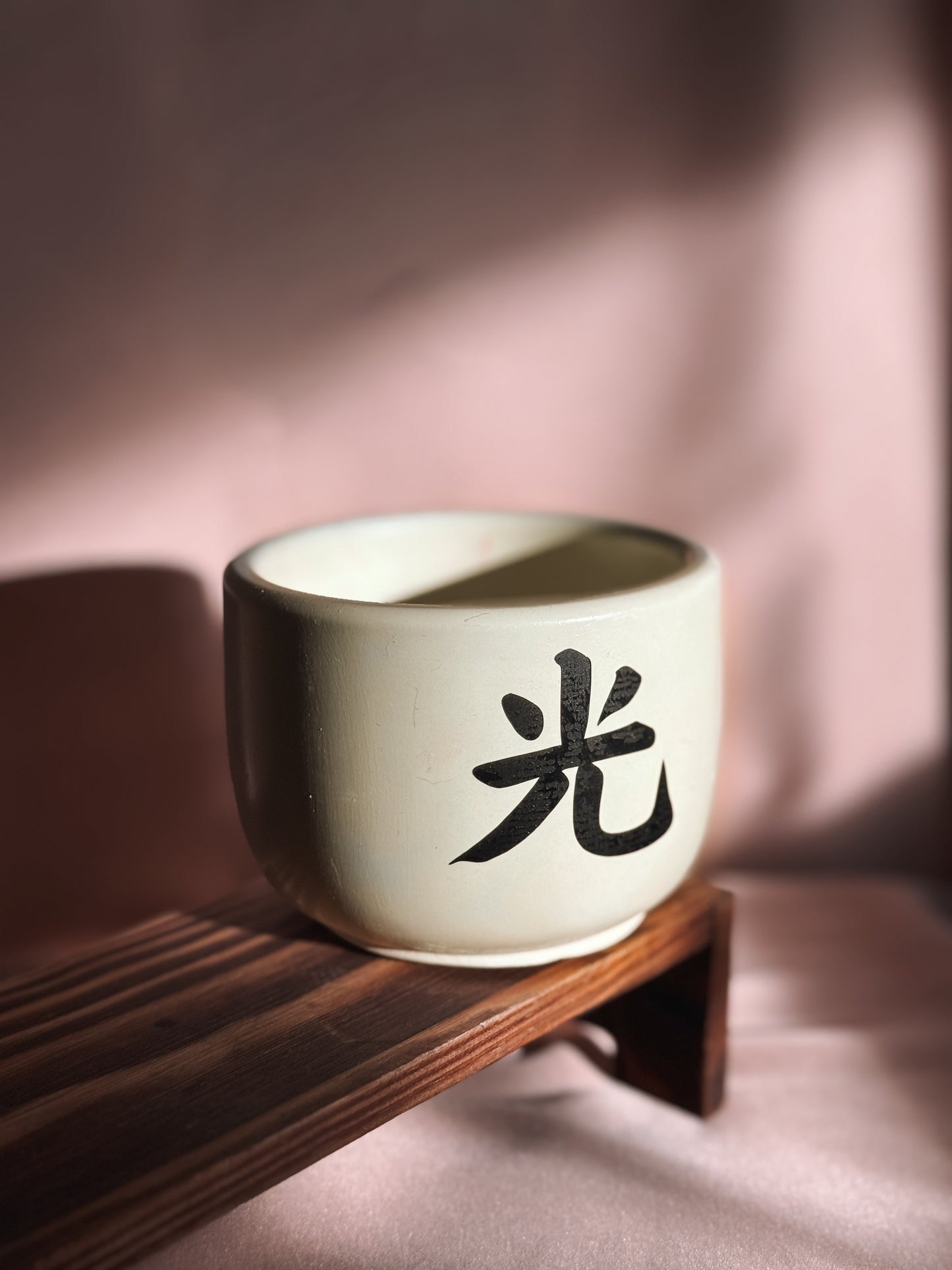 Medium light yellow candle - Black Week edition