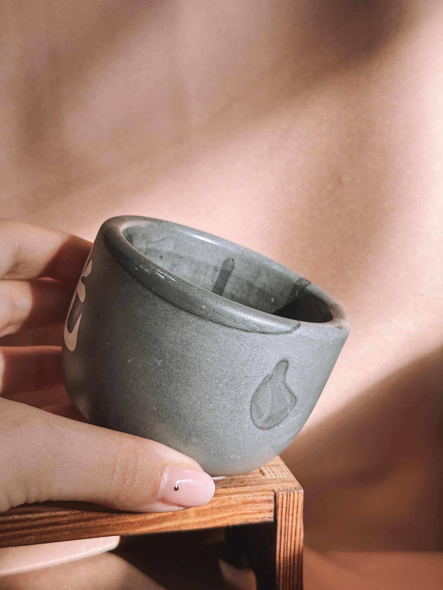 Vela pequena cinza - Edição black week