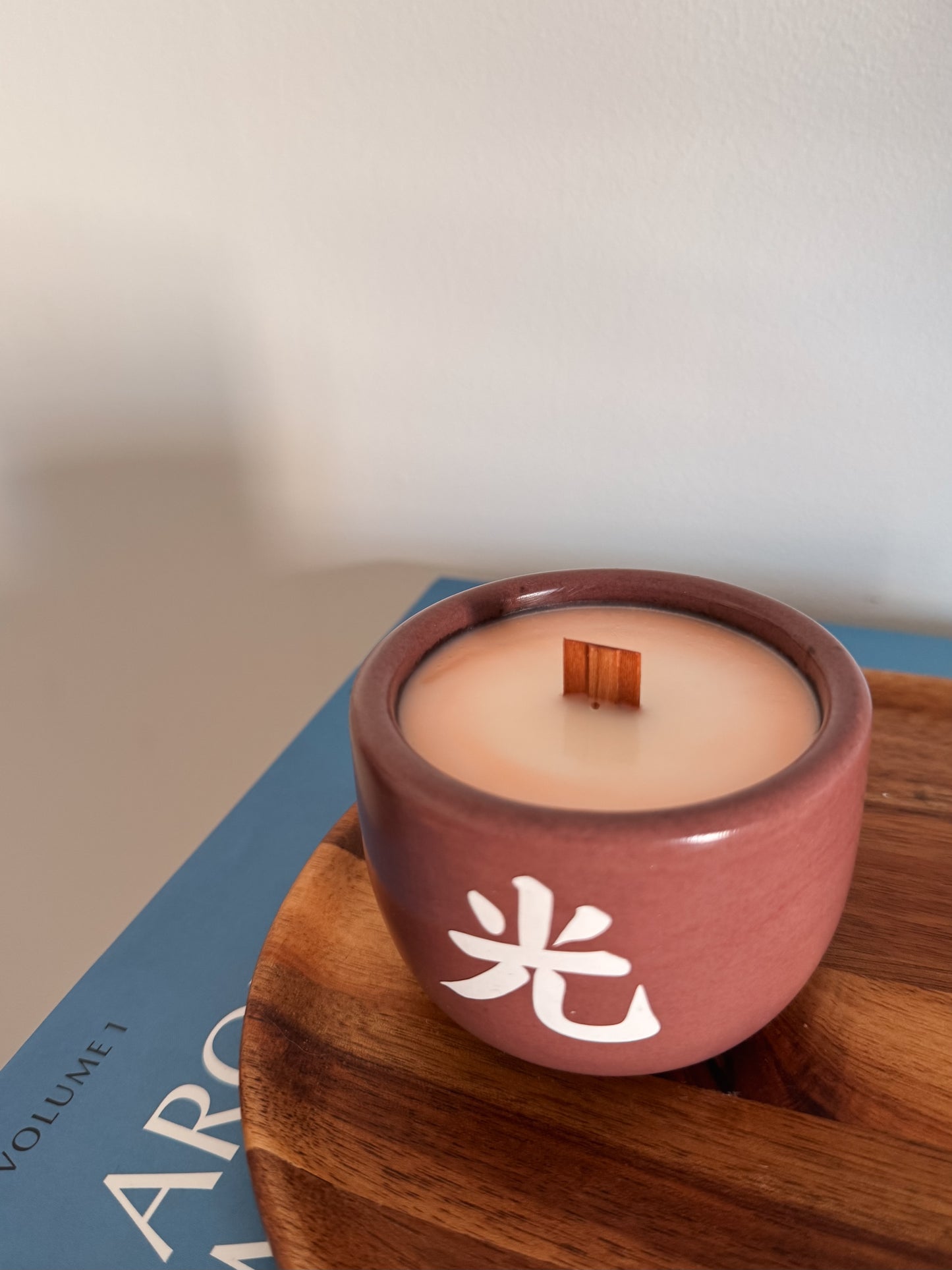 Vela pequena bordô - Edição black week