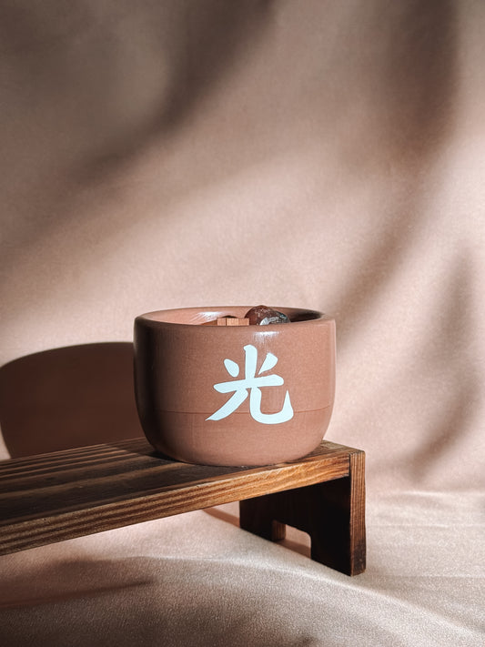 Vela pequena cristais - Edição black week