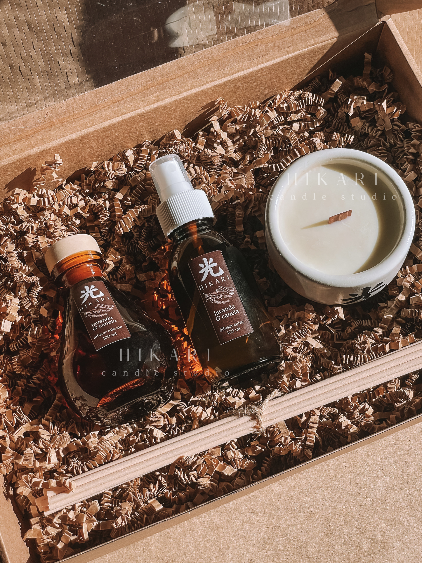 Coffret Difusor & Spray & Vela pequena