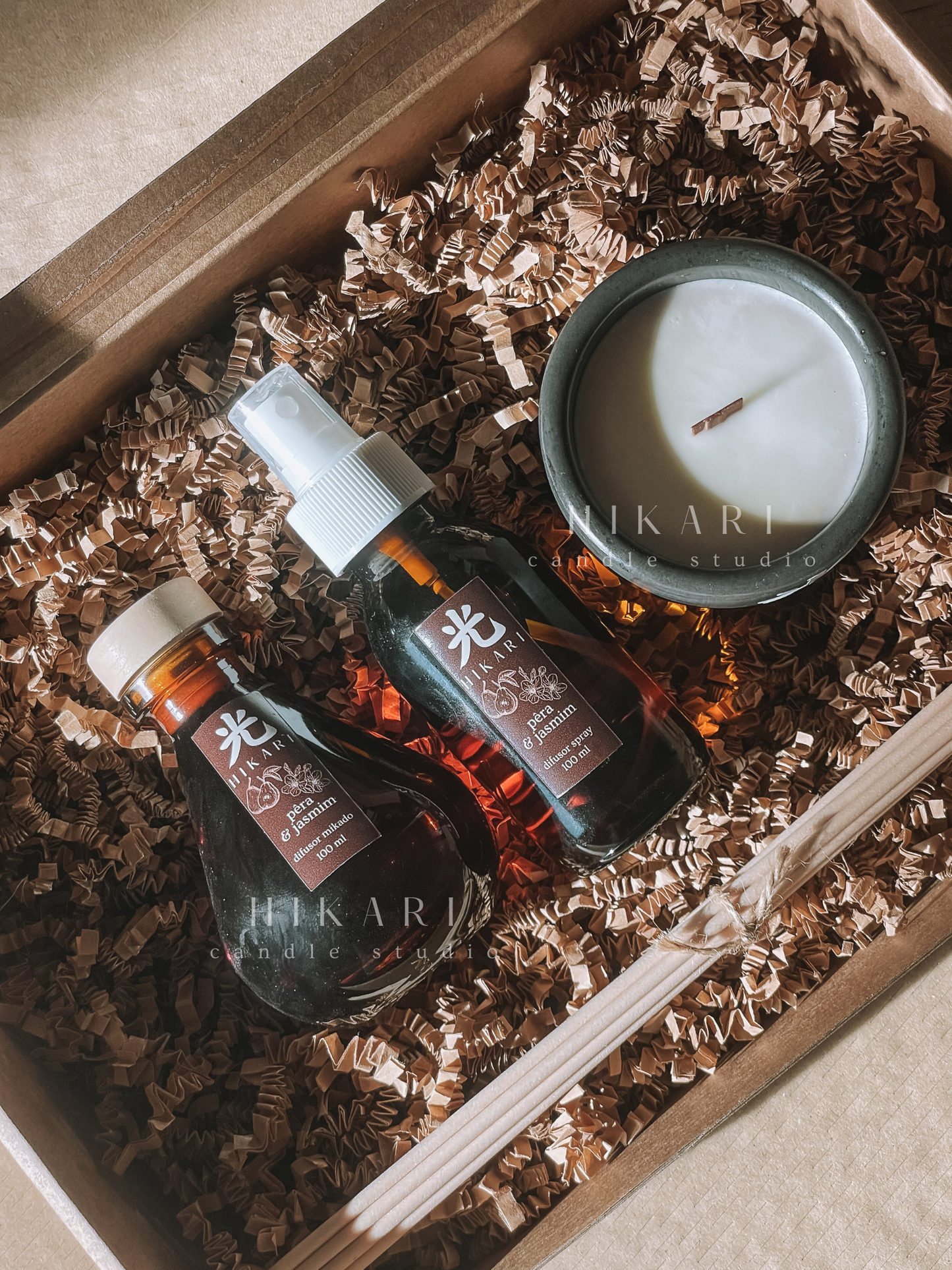 Coffret Difusor & Spray & Vela pequena
