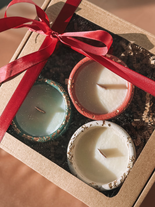 Coffret 3 velas