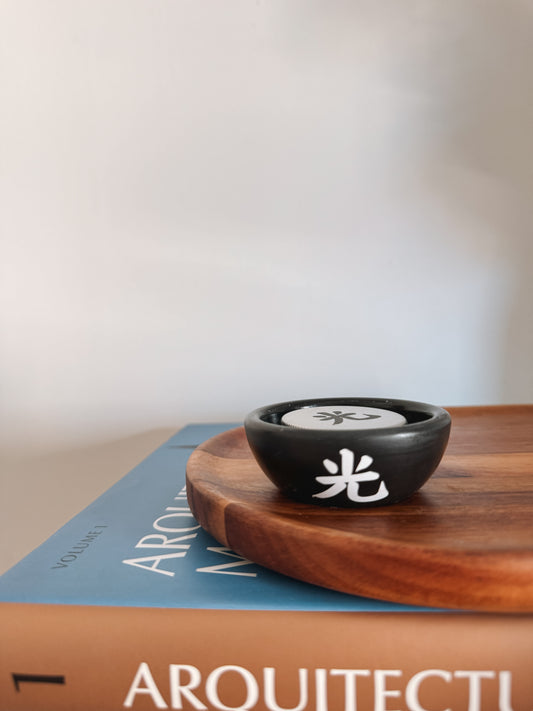 Tealight preto - Edição black week