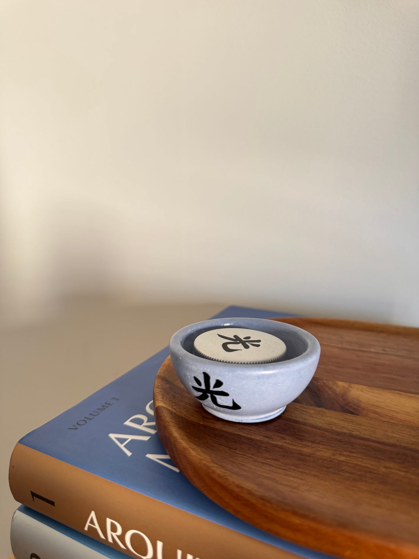 Tealight azul pastel - Edição black week