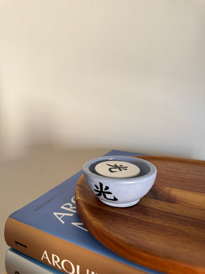 Tealight azul pastel - Edição black week